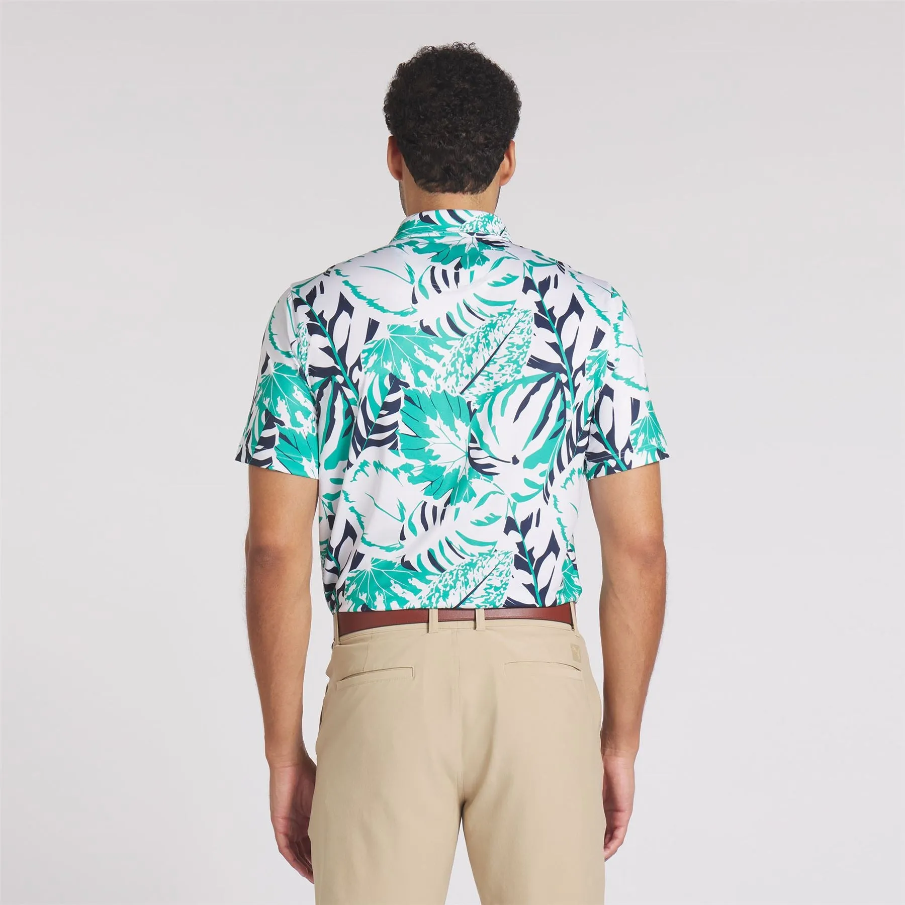 x PTC Palm Glitch Polo Sparkling Green/Fresh Mint