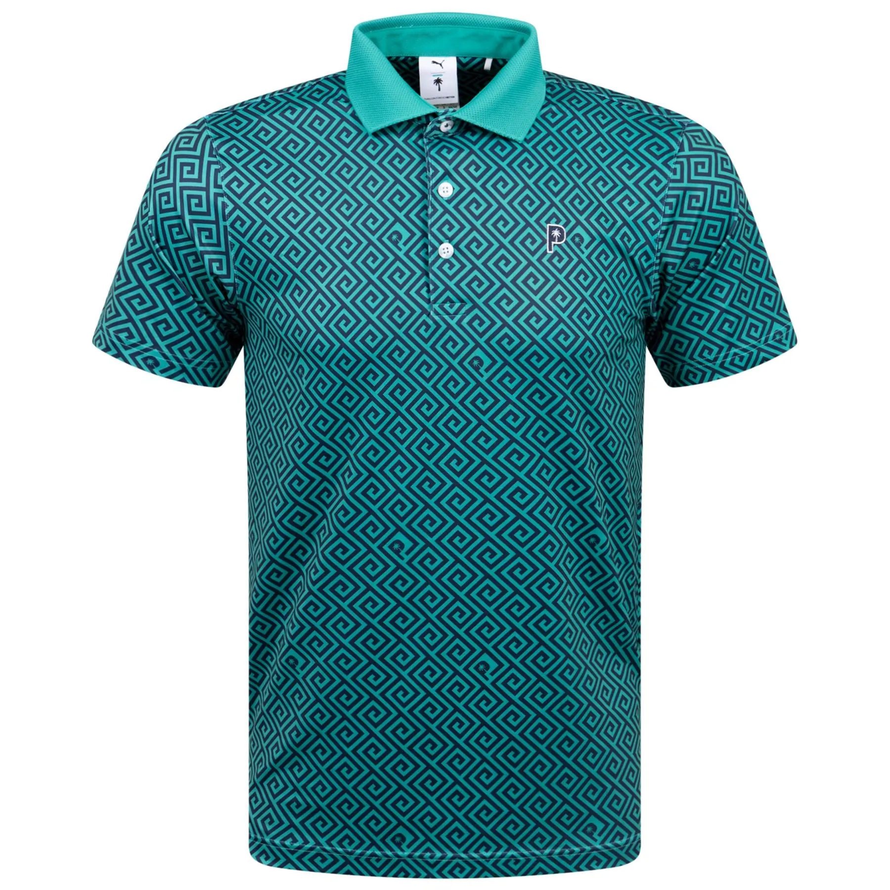 x PTC Resort Polo Deep Navy/Sparkling Green