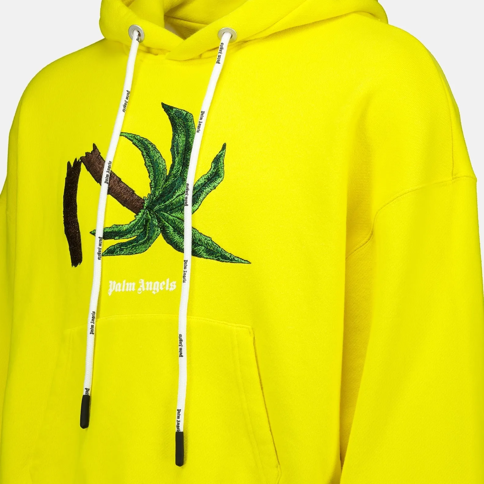 Yellow Broken Palm Hoodie